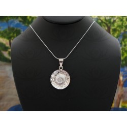 SP 0120 Pendant Shiva Eye Shell Silver