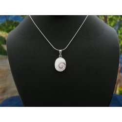 SP 0190 Pendant Shiva Eye Shell Silver