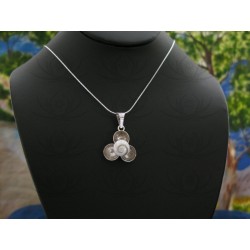 SP 0227 Pendant Shiva Eye Shell Silver