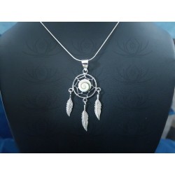 SP 0295 Pendant Shiva Eye Shell Silver